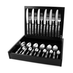 Набор столовых приборов на 6 персон 24 предмета Cutipol Line matte в подарочной упаковке