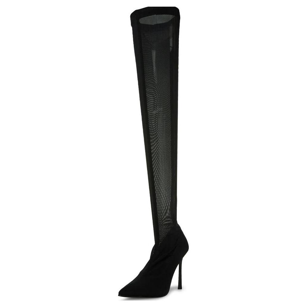 STEVE MADDEN Over the knee Boots 10.5cm Women"s Black