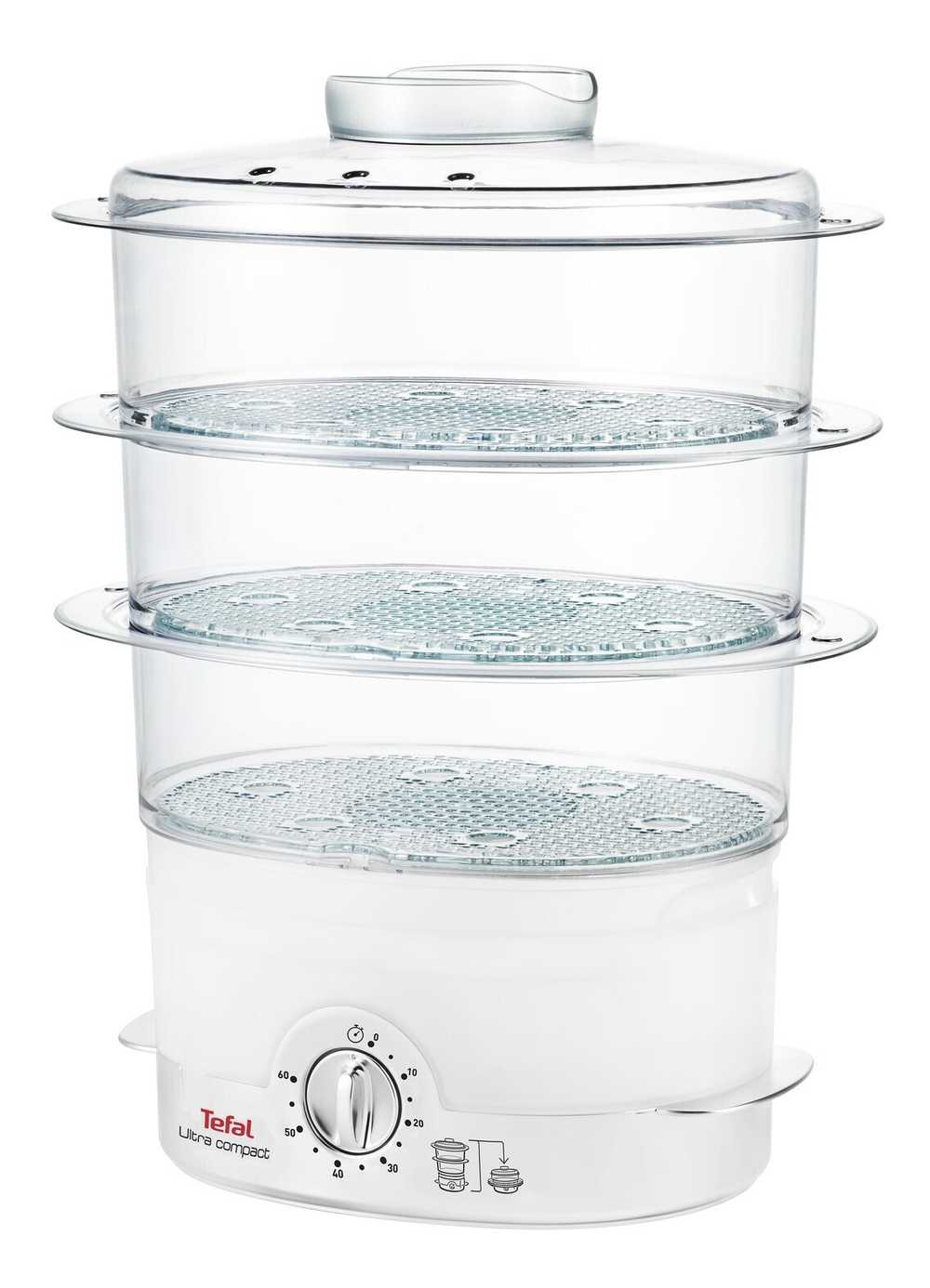 Пароварка Tefal Ultra Compact VC100630