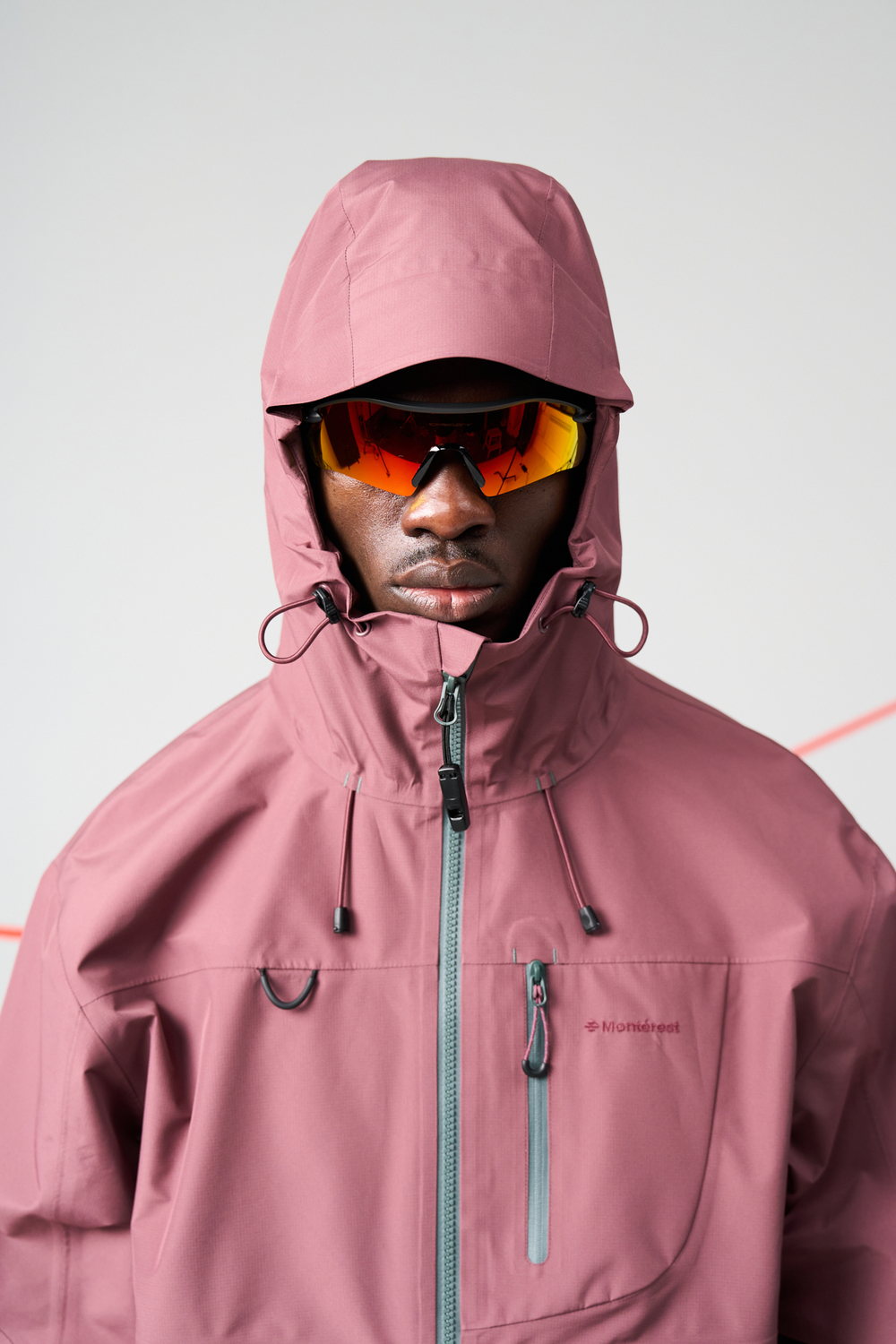 Куртка Nothomme Monterest Deserted Mountain Rain "Terracotta Red"