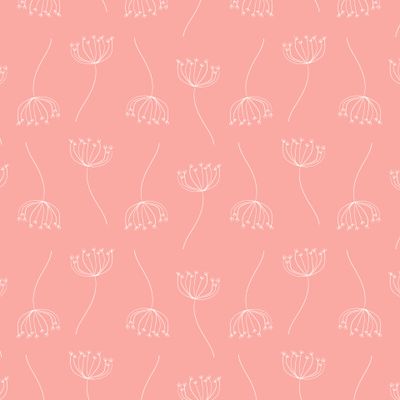 укроп на нежно-розовом фоне