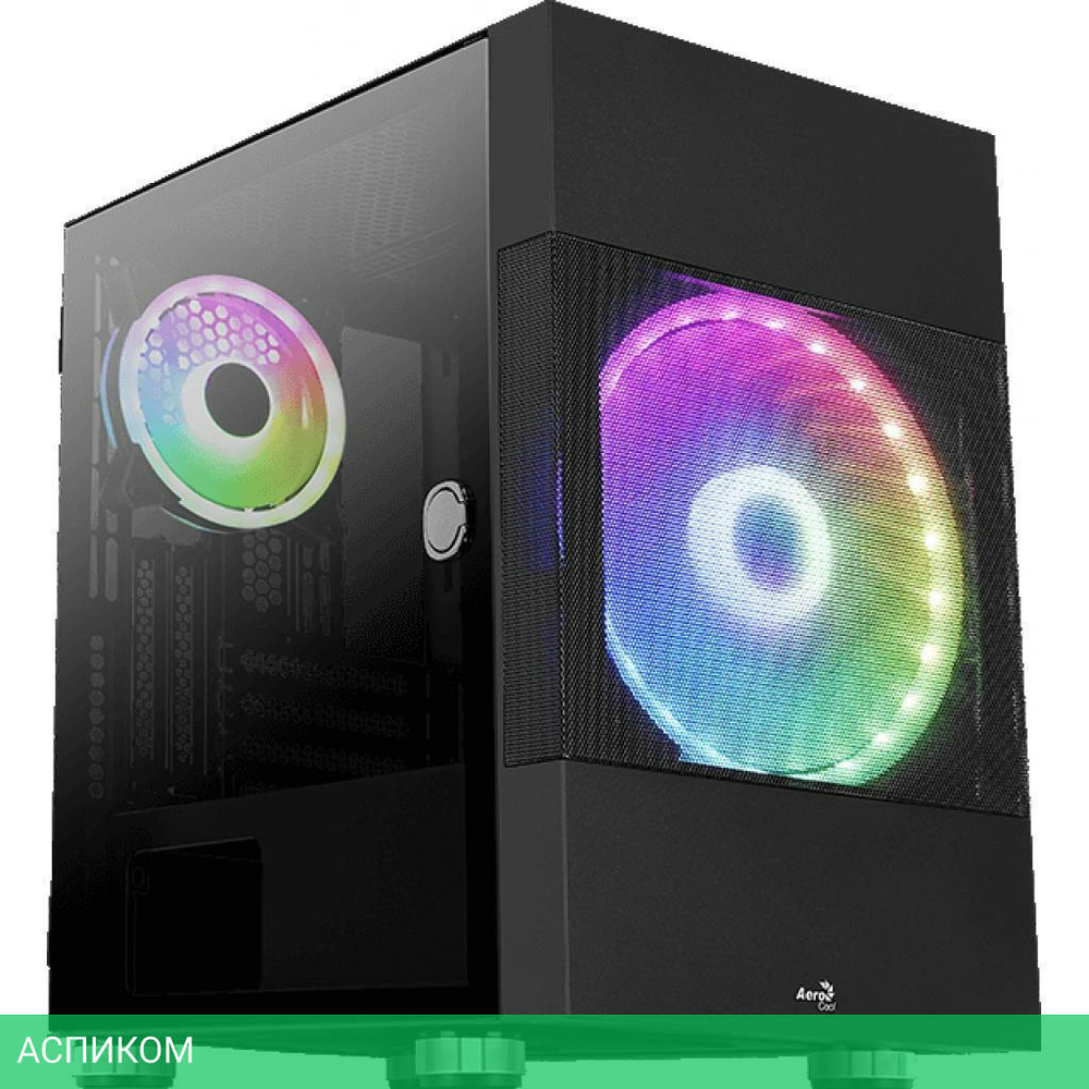 Корпус AeroCool Atomic-G-BK-v1
