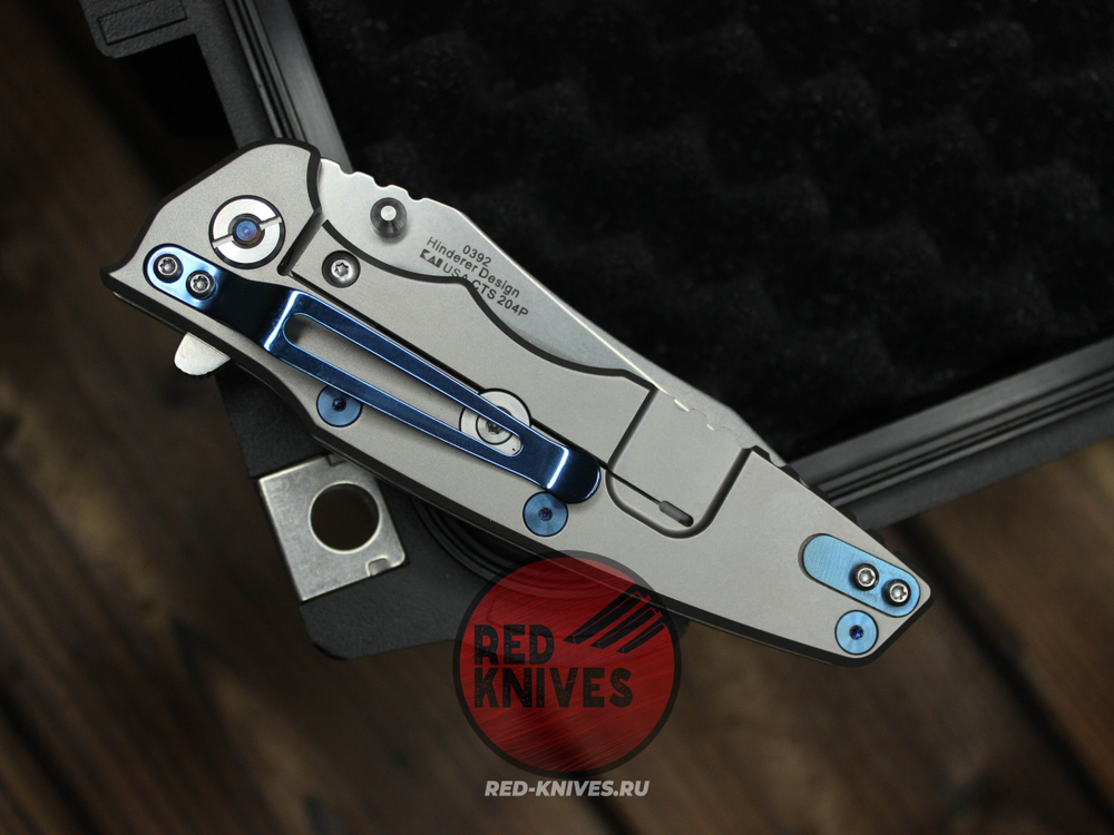 Нож Zero Tolerance 0392 Hinderer - рукоять титан