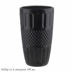 Lenardi 583-014 Набор из 6 стаканов 380 мл в под.уп.(х4)Стекло