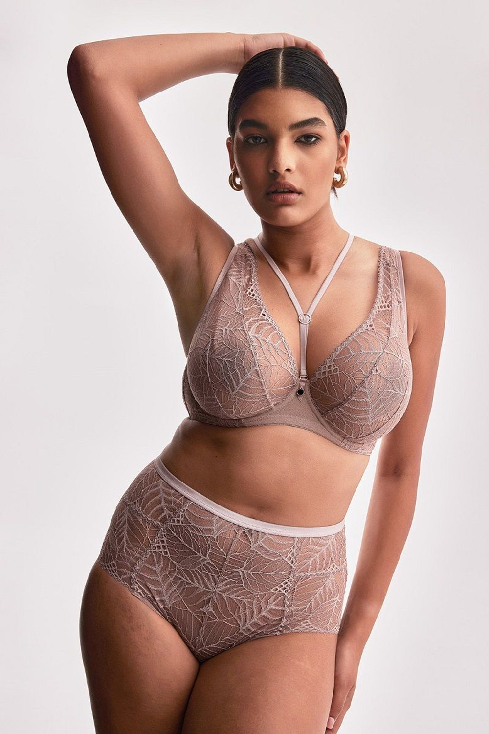 Трусики-слипы с высокой линией талии Denver (Размер: 44) (Цвет: кофейный)