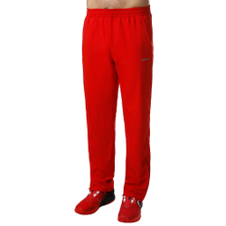 Мужские теннисные штаны HEAD Club Training Pants Men - Red