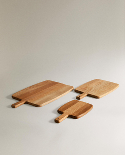 Zara Home разделочная доска из дерева, цвет бежевый, 25 см · 7264/754