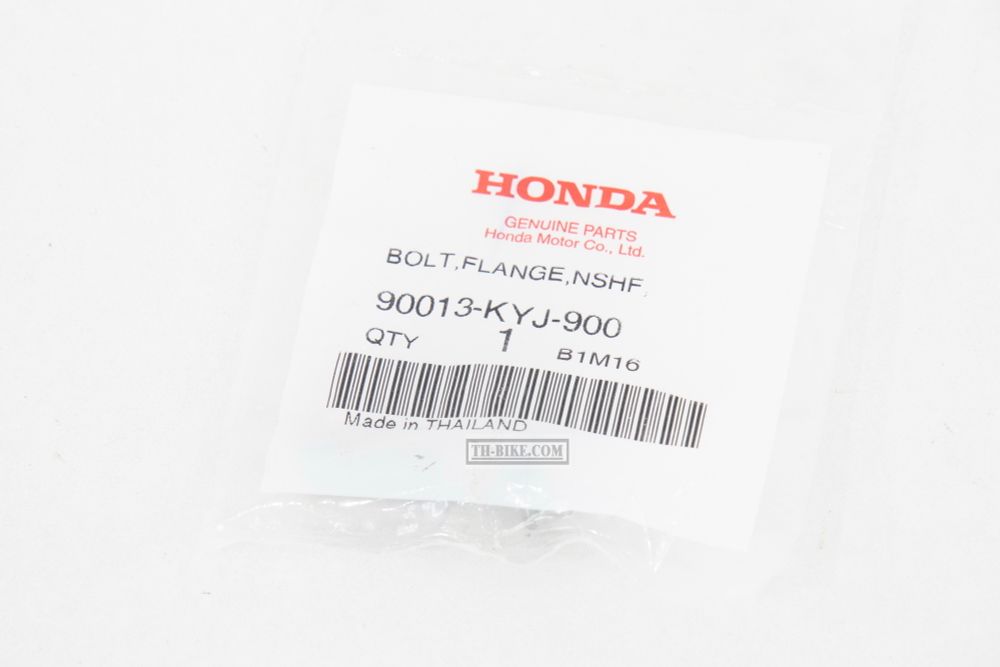 90013-KYJ-900. BOLT, FLANGE, 6X30 (NSHF). HONDA
