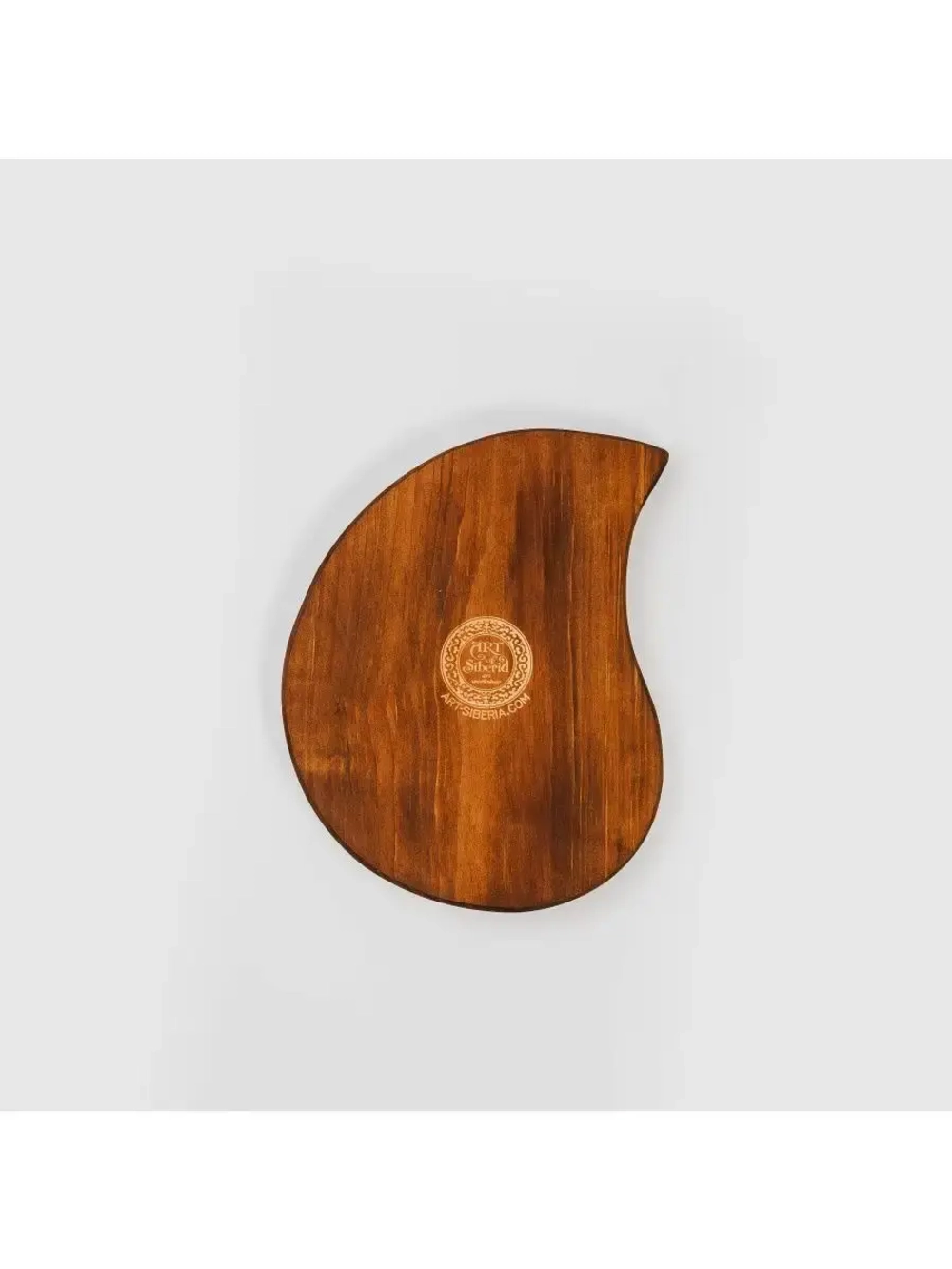 Деревянная менажница "Лист" из кедра