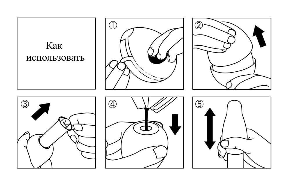 Мастурбатор-яйцо Tenga №14 Boxy