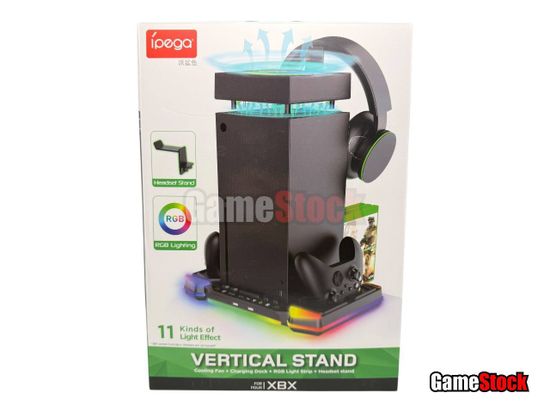 XBox Series X Многофункциональная подставка для консоли и двух джойстиков (Pega PG-XBX028S)