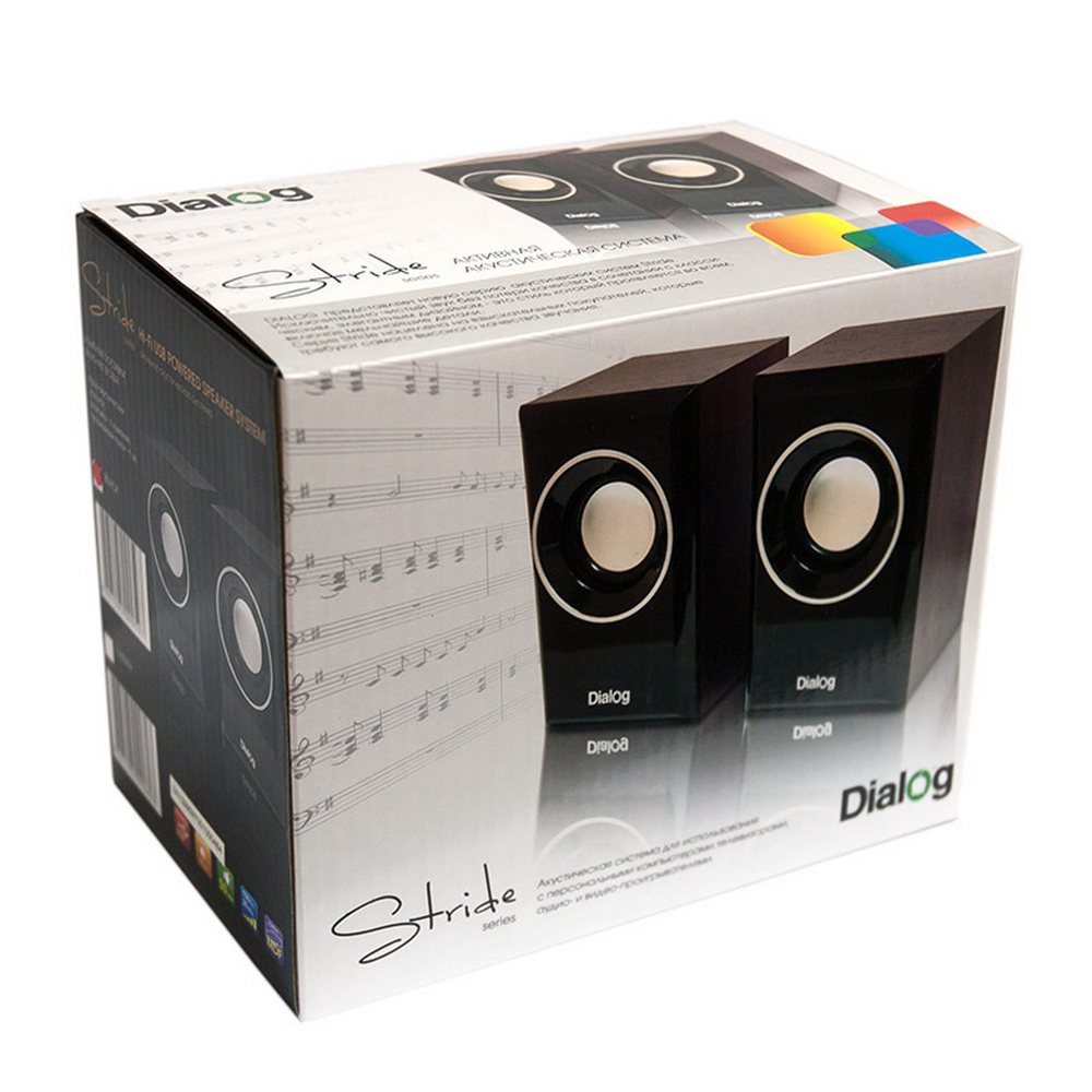 Акустика 2.0 Dialog Stride AST-15UP USB 2,0