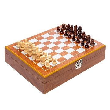 Подарочный набор "Герб России", шахматы с флягой 1818