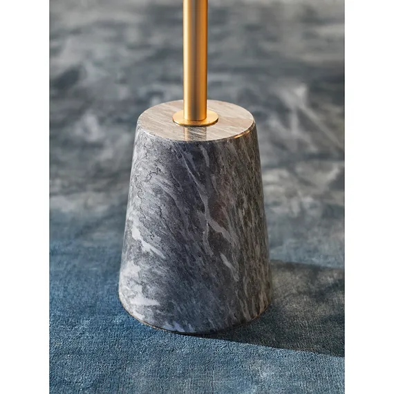 Столик кофейный Gryd, Ø40х54 см, серый мрамор