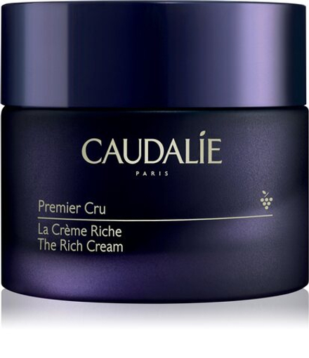 Caudalie Premier Cru La Creme Riche - насыщенный антивозрастной увлажняющий крем /   50  ml  / GTIN 3522930003571