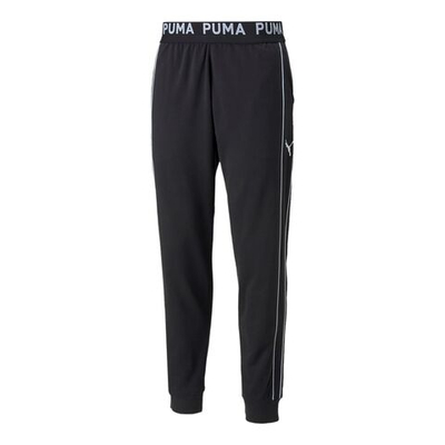 Мужские теннисные штаны Puma Knit Training Pants Men - Black