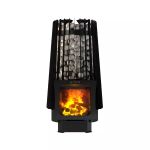 Дровяная банная печь Grill'D Cometa Vega 180 Short Window Max