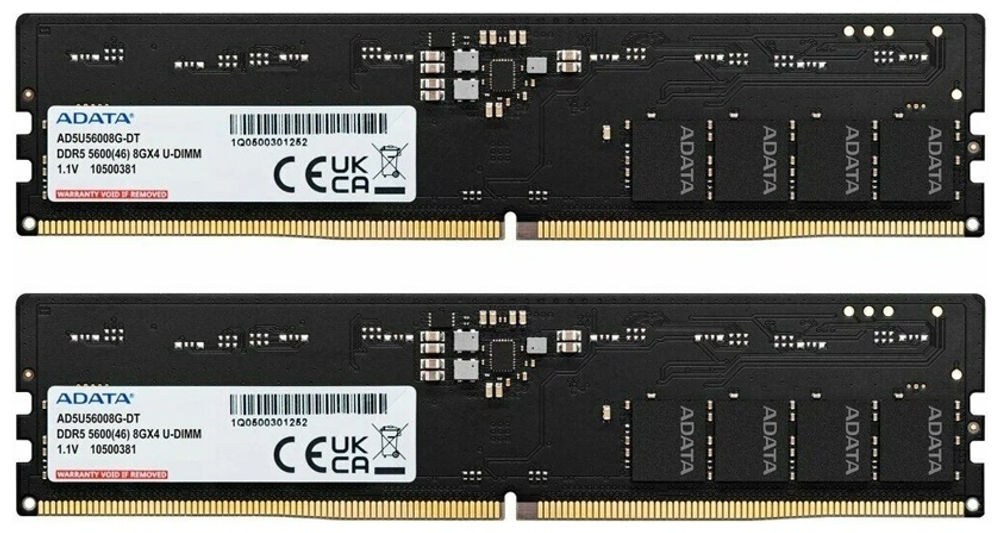 Оперативная память ADATA AD5U56008G-DT 16 Гб