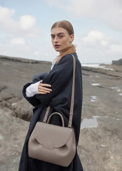 POLENE СУМКА NUMERO UN, ТЕМНО-СЕРЫЙ