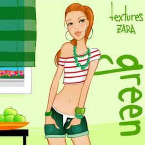 Zara Textures Green