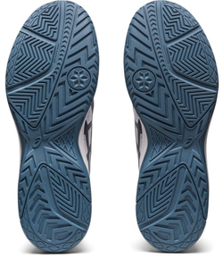 Мужские кроссовки теннисные Asics Court Slide 3 - white/steel blue