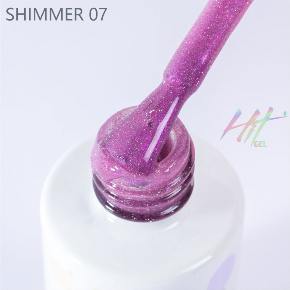 Гель-лак ТМ "HIT gel" №07 Shimmer, 9 мл