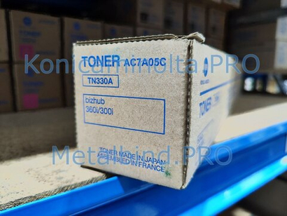 Тонер TN-330K Konica Minolta оригинальный черный AC7A050