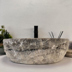 Раковина из оникса Erozy Grey EO-63182 51*41*15 0096