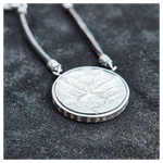 Cеребряный оберег-монета «Орел»