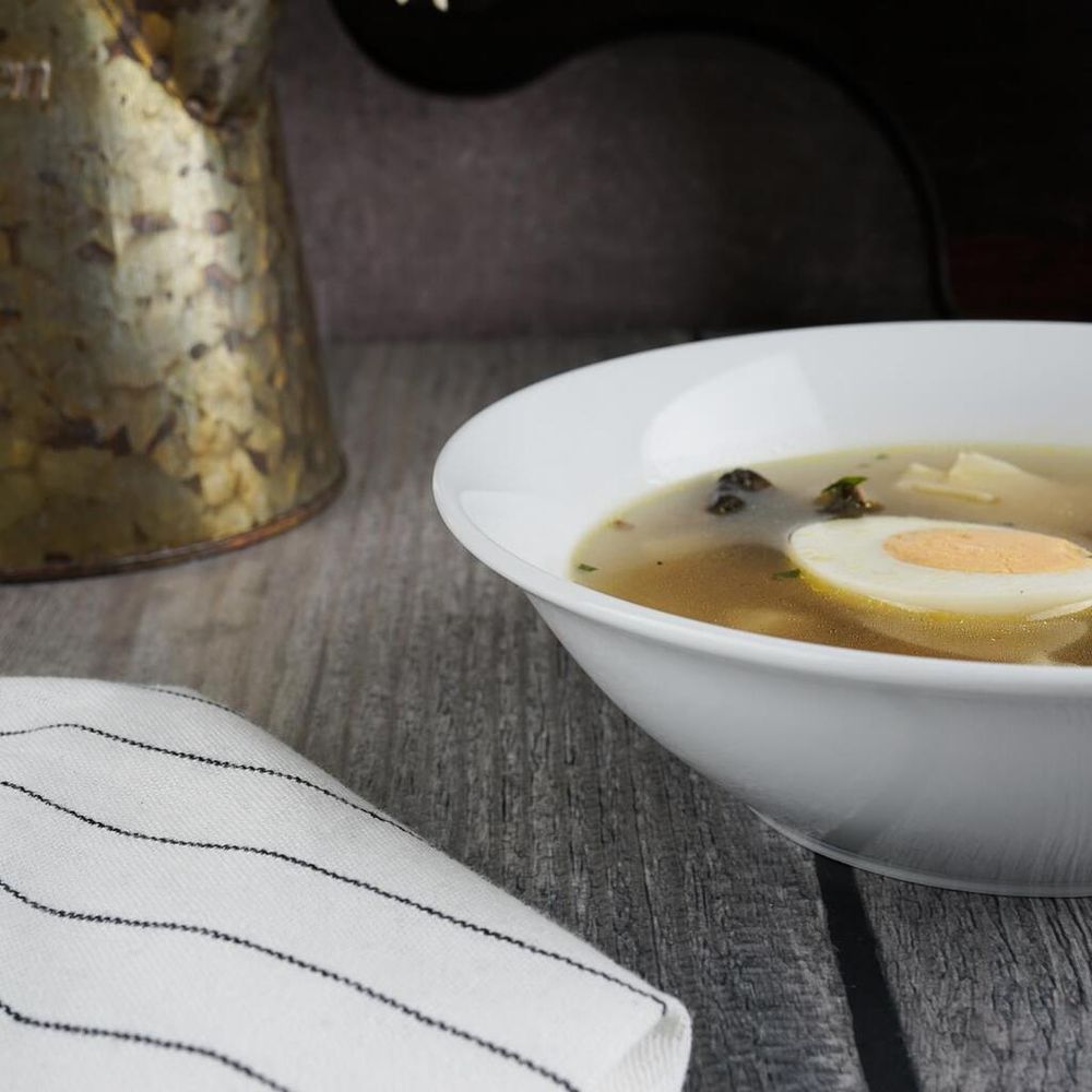 Салатник 610 мл d 17,7 см h5 см белый фарфор Glory P.L. Proff Cuisine [6]