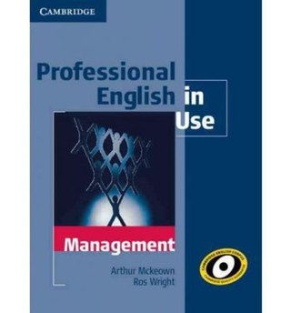 Professional English in Use Management Book with answers