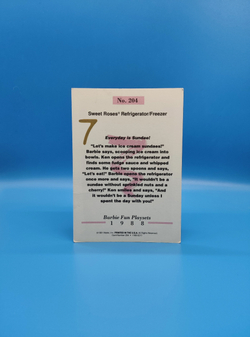 Аксессуар винтажная карточка Барби 90х 03970