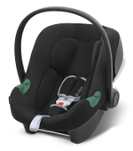 Детская коляска Cybex Balios S Lux BLK Aton B2 i-Size 3 в 1 Moon Black с дождевиком/Volcano Black