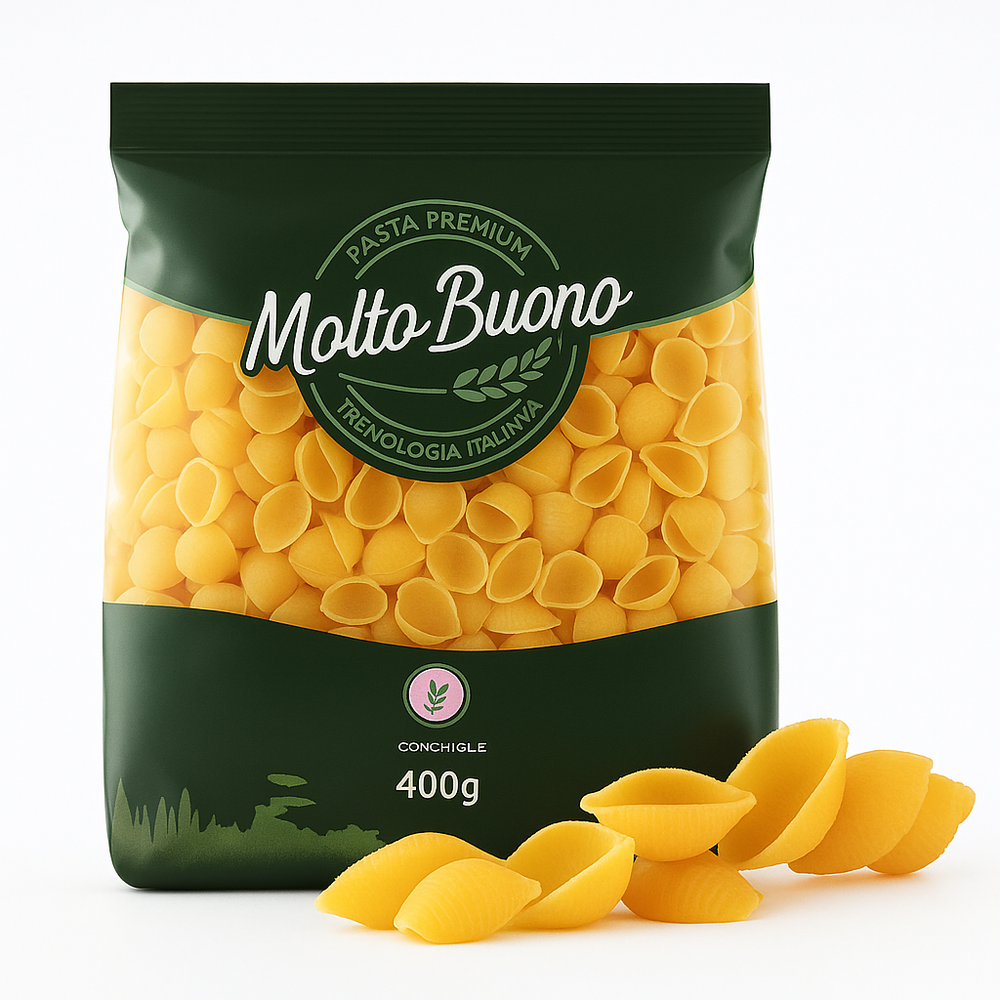 Макароны Molto Buono ракушки 400 гр