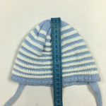 Шапочка в полоску на 3 месяцев