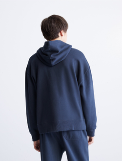 Худи Calvin Klein Relaxed Fit Archive Logo Fleece Dark Sapphire