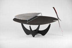 Чаша для костра с основанием Up!Flame STEEL CUP 850 PREMIER black