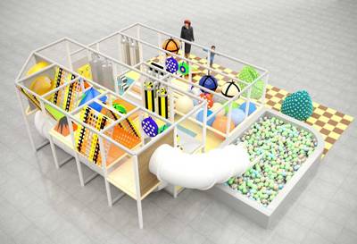 Детский игровой лабиринт «Игровая Путаница»