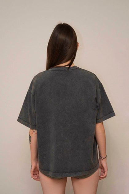 Оверсайз футболка из вареного трикотажа | Лимитированная коллекция