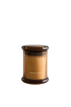 Zara Home Свеча ароматическая Palo Santo 150 г, растительный воск, аромат восточный древесный, Коричневый