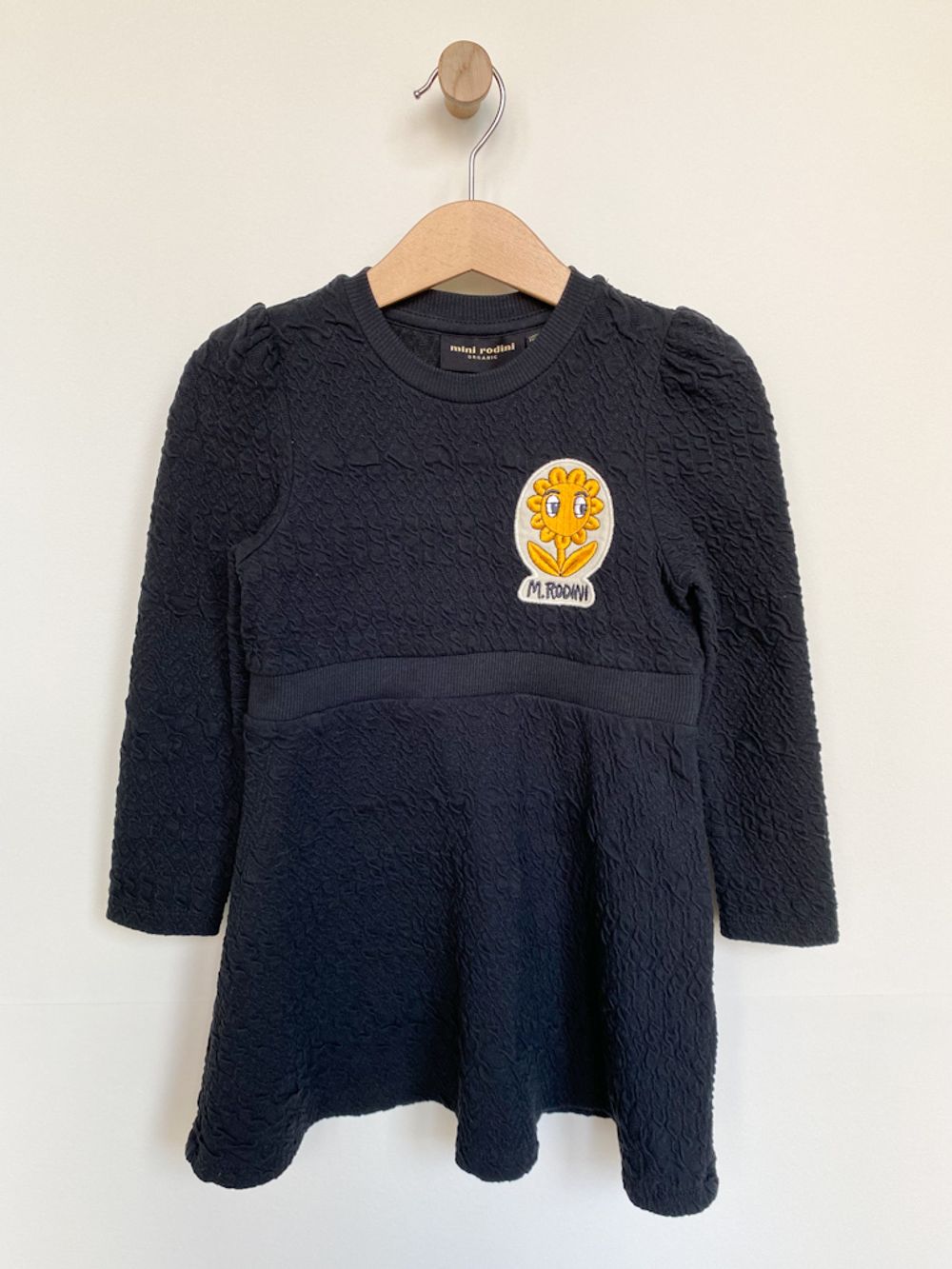 Хлопковое платье Mini Rodini, 98