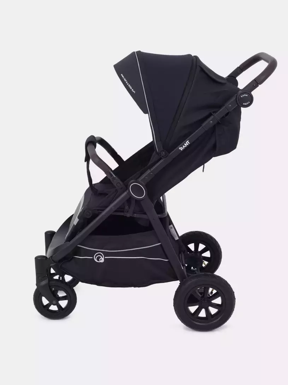 Коляска детская RANT "BEAT" Air RA850 Midnight Black