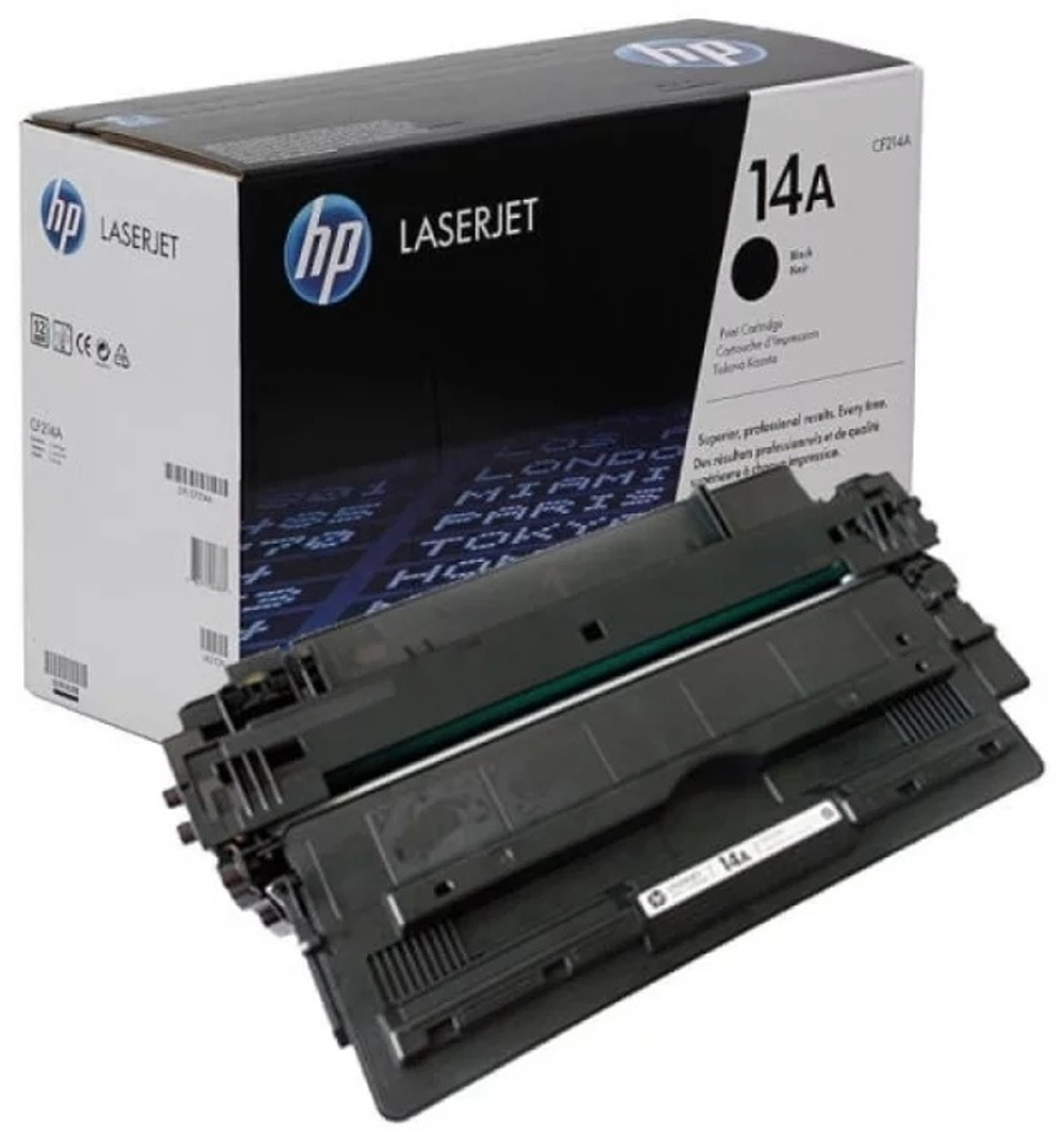 Картриджи HP CF214A черный