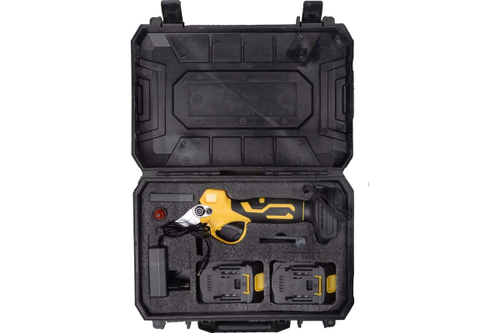 Аккумуляторный секатор Huter CP-20Li-2K EA+ (в комплекте с 2-мя АКБ и ЗУ) 70/13/70