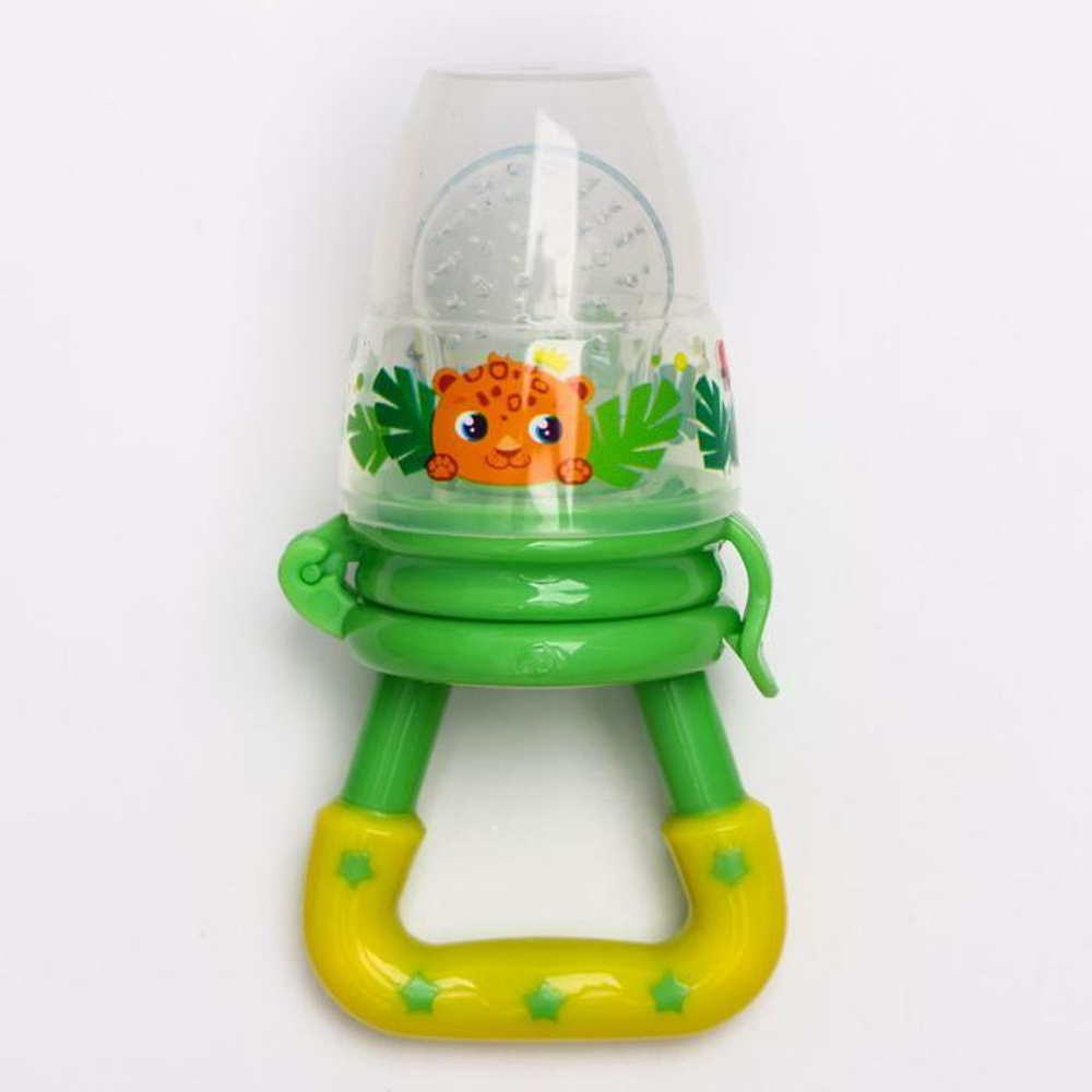 5057904 Соска для прикорма "Леопард" в наборе с силиконовыми сеточками 2шт