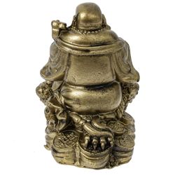 GAEM Фигурка декоративная "Будда на денежной лягушке", L7,5 W5 H7,5 см