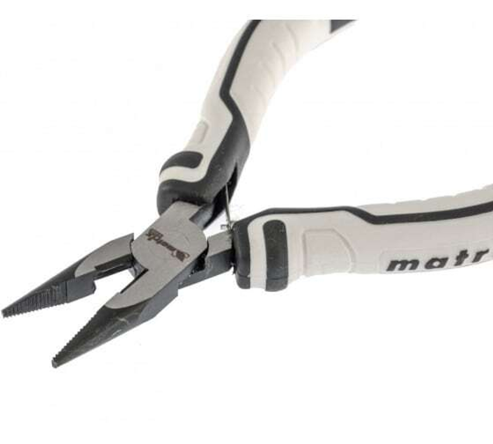 ДЛИННОГУБЦЫ MATRIX MINI ПРЯМЫЕ АВТОРАЗЖИМ 125ММ 17830