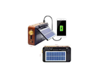 Радиоприемник с MP3 плеером +Solar panel в ретро стиле M-522BT-S
