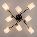 Citilux Генри CL130285 Люстра потолочная Чёрная