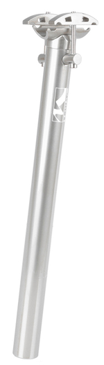 Подседельный штырь M-WAVE 31.6 мм L350 мм алюминий без смещения повышенное качествово серебристый